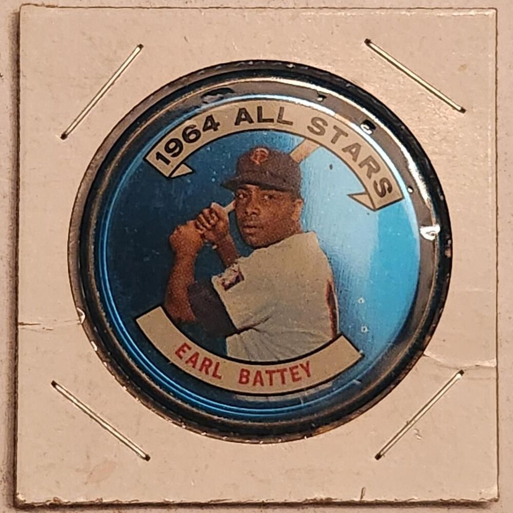 1964 Topps Earl Battey All-Star baseball...